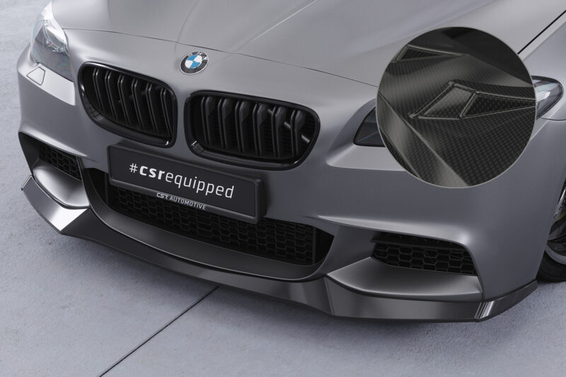 Lip delantero CSR Automotive para BMW Serie 5 F10/F11 Paquete M CSL137 Carbon Look 1