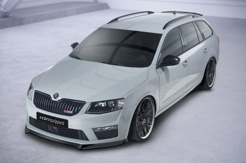 Lip delantero CSR Automotive para Skoda Octavia 3 (Typ 5E) RS CSL150 Negro Mate 2