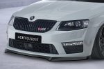 Lip delantero CSR Automotive para Skoda Octavia 3 (Typ 5E) RS CSL150 Negro Mate 3