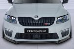 Lip delantero CSR Automotive para Skoda Octavia 3 (Typ 5E) RS CSL150 Negro Mate 5