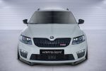 Lip delantero CSR Automotive para Skoda Octavia 3 (Typ 5E) RS CSL150 Negro Mate 6