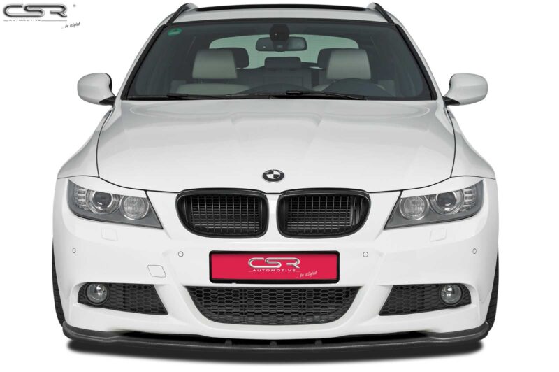 Lip delantero CSR Automotive para BMW Serie 3 E90 / E91 LCI paquete M CSL168 Negro Mate 2