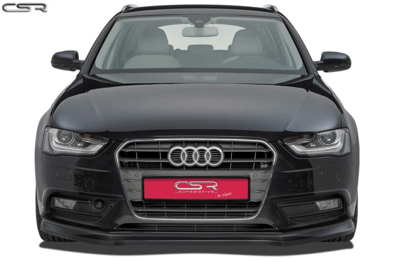 Lip delantero CSR Automotive para Audi A4 B8 CSL176 Negro Mate 2