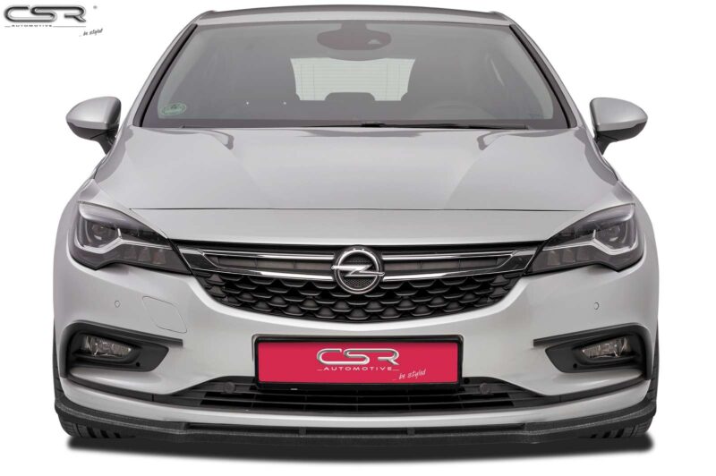 Lip delantero CSR Automotive para Opel Astra K CSL180 Negro Mate 2