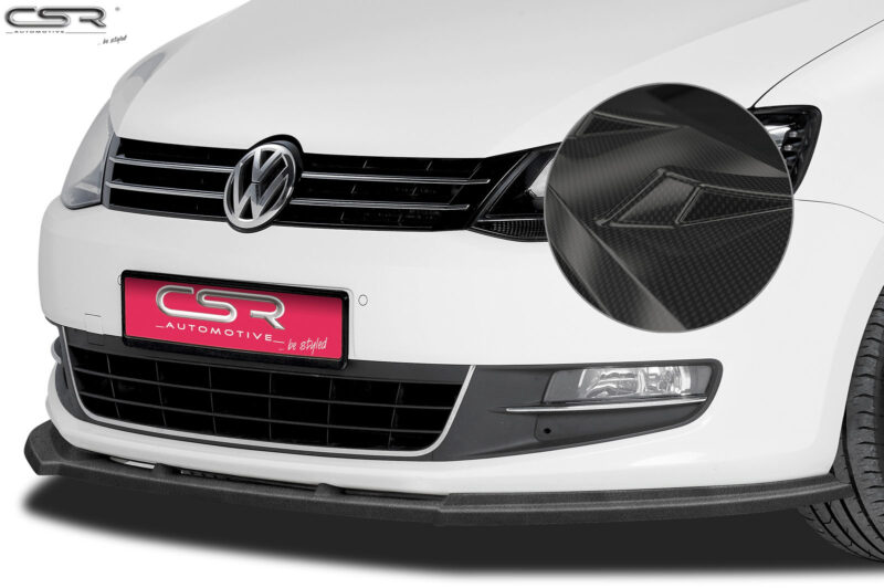 Lip delantero CSR Automotive para VW Sharan II CSL184 Carbon Look 1