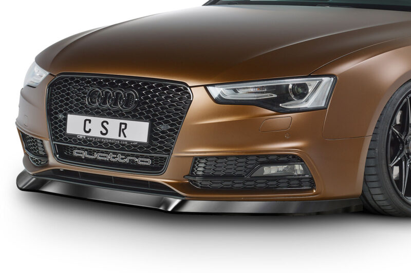 Lip delantero CSR Automotive para Audi A5/S5 8T CSRSL187 Negro Mate 2