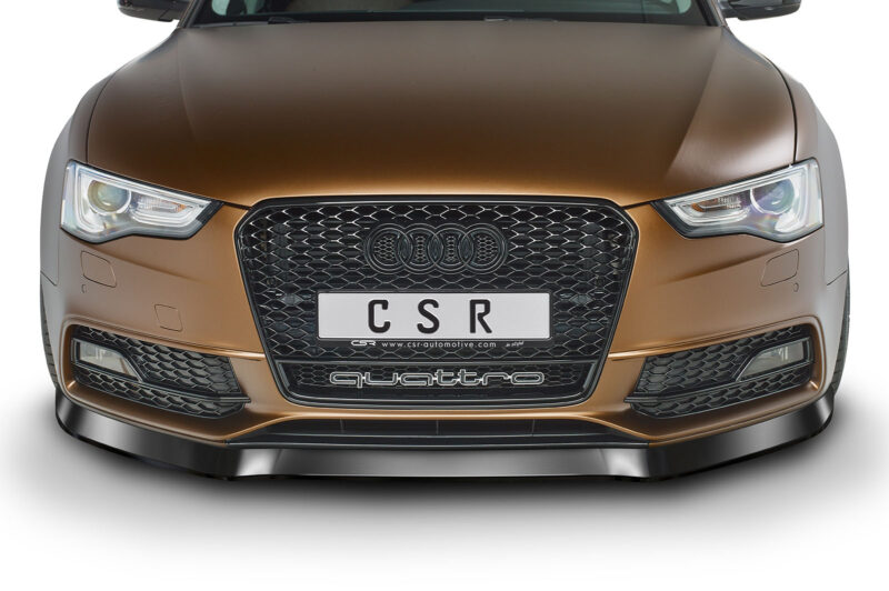 Lip delantero CSR Automotive para Audi A5/S5 8T CSRSL187 Negro Mate 3