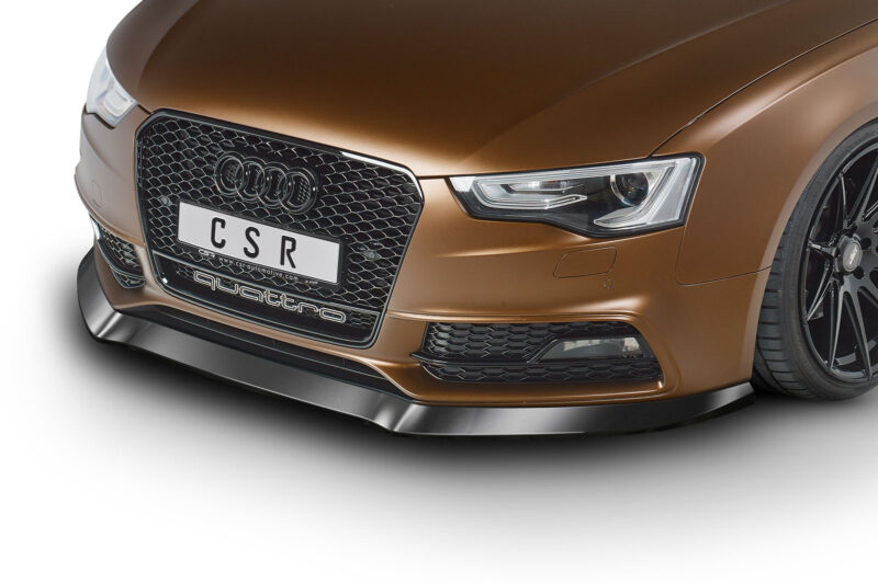 Lip delantero CSR Automotive para Audi A5/S5 8T CSRSL187 Negro Mate 4