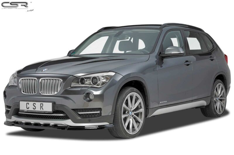 Lip delantero CSR Automotive para BMW X1 E84 CSL197 Carbon Look Mate 2