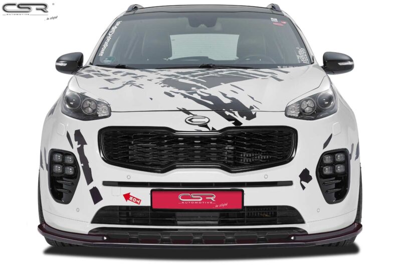 Lip delantero CSR Automotive para Kia Sportage QL CSL200 Negro Mate 2