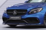 Lip delantero CSR Automotive para Mercedes-Benz Clase C 205 C63/C63S AMG CSL201 Negro Mate 3