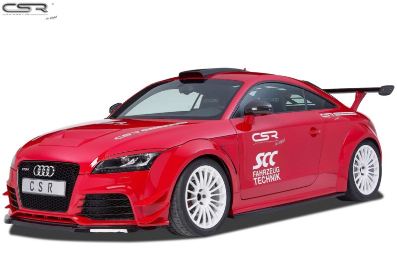 Lip delantero CSR Automotive para Audi TT RS 8J CSL226 Negro Mate 2