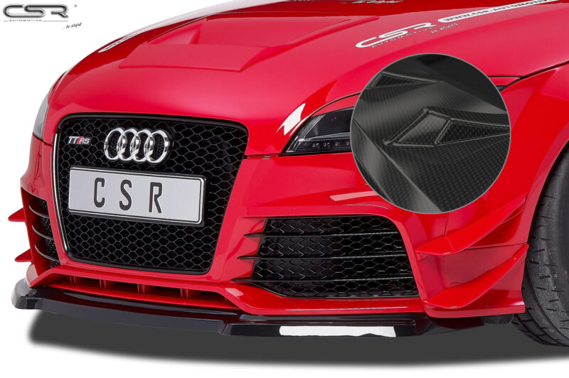 Lip delantero CSR Automotive para Audi TT RS 8J CSL226 Carbon Look 1