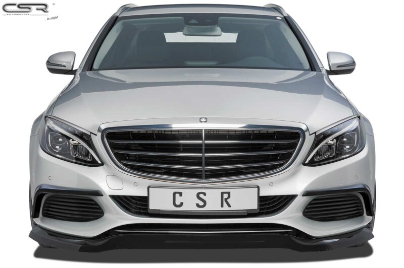 Lip delantero CSR Automotive para Mercedes-Benz Clase C 205 CSL227 Negro Mate 2