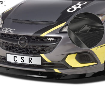 Lip delantero CSR Automotive para Opel Corsa E OPC CSL275 Carbon Look 1