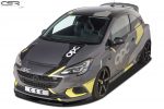 Lip delantero CSR Automotive para Opel Corsa E OPC CSL275 Negro Mate 3