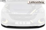 Lip delantero CSR Automotive para Opel Corsa E OPC CSL275 Negro Mate 5