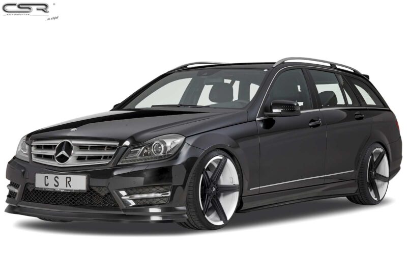 Lip delantero CSR Automotive para Mercedes-Benz Clase C 204 CSL308 Carbon Look Mate 2