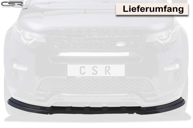Lip delantero CSR Automotive para Land Rover Discovery Sport CSL309 Negro Mate 4