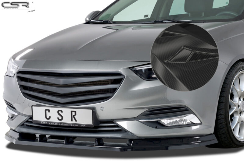 Lip delantero CSR Automotive para Opel Insignia B CSL310 Carbon Look 1