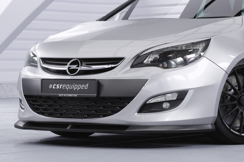 Lip delantero CSR Automotive para Opel Astra J CSL311 Negro Mate 3