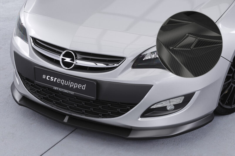 Lip delantero CSR Automotive para Opel Astra J CSL311 Carbon Look 1
