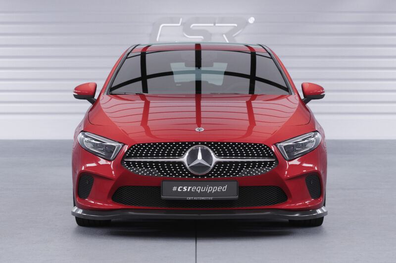 Lip delantero CSR Automotive para Mercedes-Benz Clase A W177 CSL312 Negro Mate 6