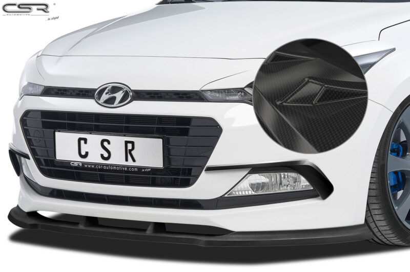 Lip delantero CSR Automotive para Hyundai I20 GB CSL313 Carbon Look 1