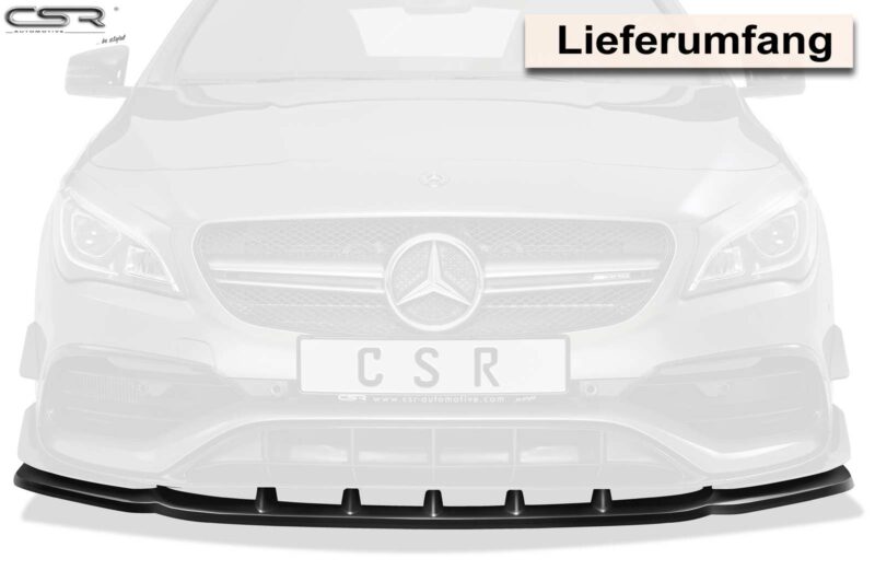 Lip delantero CSR Automotive para Mercedes-Benz CLA 45 AMG / A 45 AMG CSL315 Carbon Look Mate 4