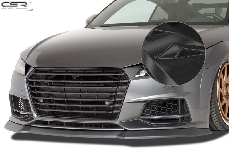 Lip delantero CSR Automotive para Audi TTS FV/8S CSL320 Carbon Look 1