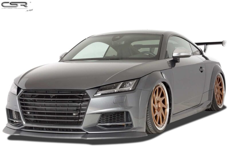 Lip delantero CSR Automotive para Audi TTS FV/8S CSL320 Negro Mate 2