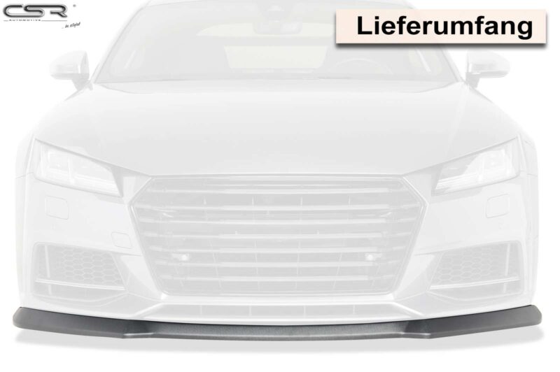 Lip delantero CSR Automotive para Audi TTS FV/8S CSL320 Negro Mate 4