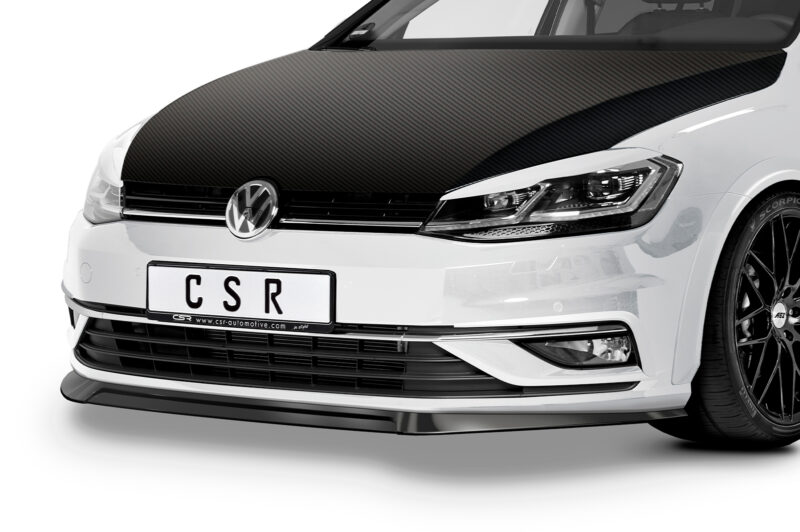 Lip delantero CSR Automotive para VW Golf 7 CSL324 Negro Mate 2