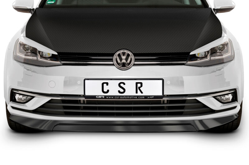 Lip delantero CSR Automotive para VW Golf 7 CSL324 Negro Mate 3