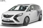 Lip delantero CSR Automotive para Opel Zafira C Tourer CSL326 Negro Mate 2