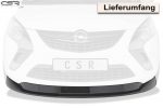 Lip delantero CSR Automotive para Opel Zafira C Tourer CSL326 Negro Mate 4