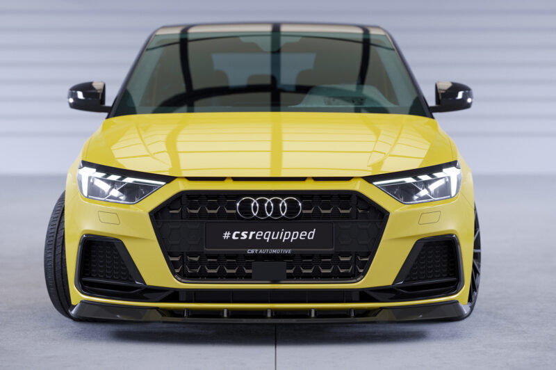 Lip delantero CSR Automotive para Audi A1 (Tipo GB) CSL328 Negro Mate 4
