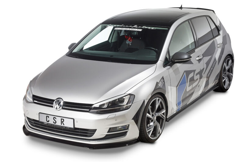Lip delantero CSR Automotive para VW Golf 7 CSL330 Negro Mate 2