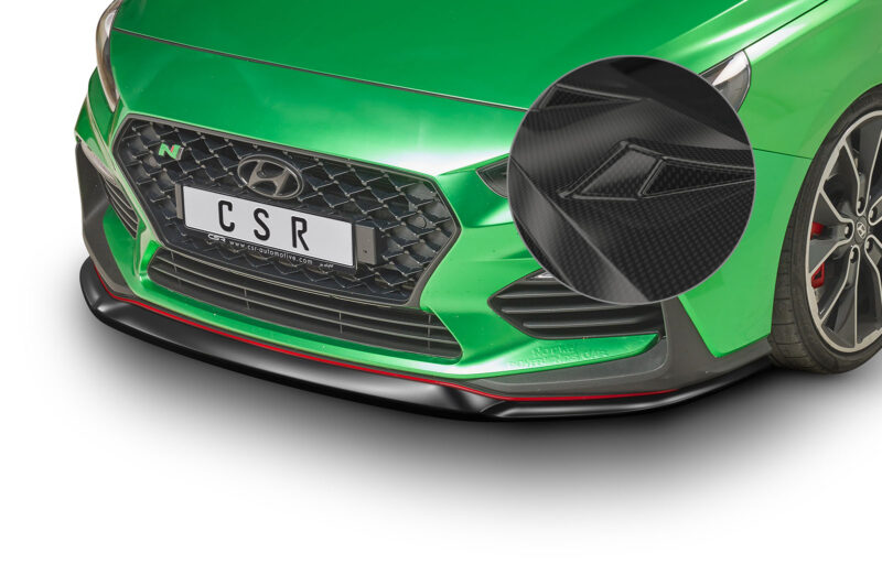 Lip delantero CSR Automotive para Hyundai I30 (PD) N/Nine CSL331 Carbon Look 1