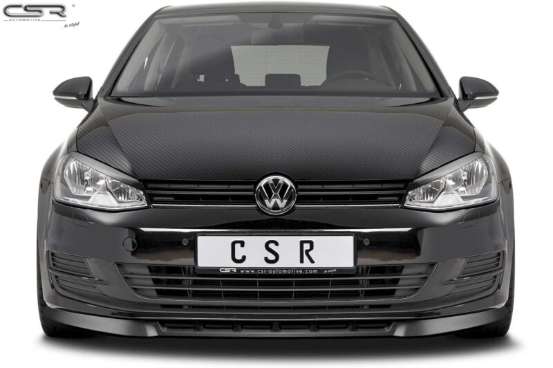 Lip delantero CSR Automotive para VW Golf 7 CSL332 Negro Mate 3