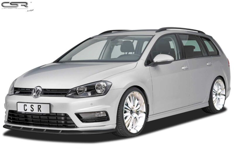 Lip delantero CSR Automotive para VW Golf 7 Rine CSL333 Negro Mate 2