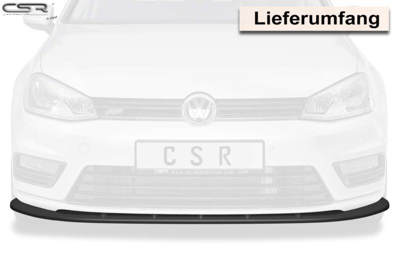 Lip delantero CSR Automotive para VW Golf 7 Rine CSL333 Negro Mate 4