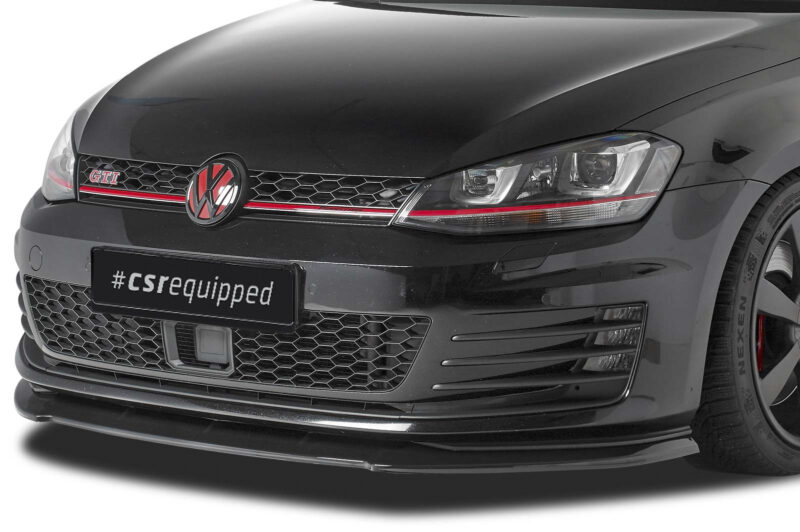 Lip delantero CSR Automotive para VW Golf 7 GTI / GTD CSL338 Negro Mate 5