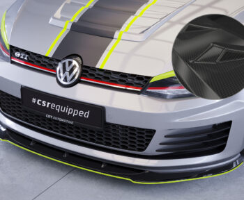 Lip delantero CSR Automotive para VW Golf 7 GTI / GTD CSL338 Carbon Look 1