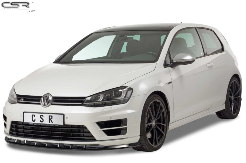 Lip delantero CSR Automotive para VW Golf 7 R CSL340 Negro Mate 2