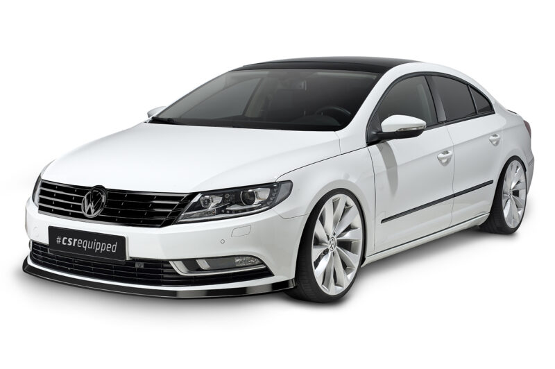 Lip delantero CSR Automotive para VW CC CSL342 Negro Mate 2