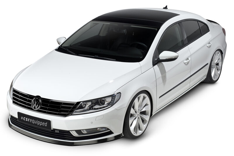 Lip delantero CSR Automotive para VW CC CSL342 Negro Mate 3