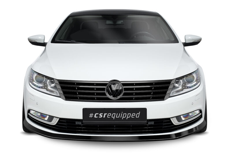 Lip delantero CSR Automotive para VW CC CSL342 Negro Mate 5