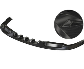 Lip delantero CSR Automotive para VW Passat B6 R36 CSL343 Carbon Look 1
