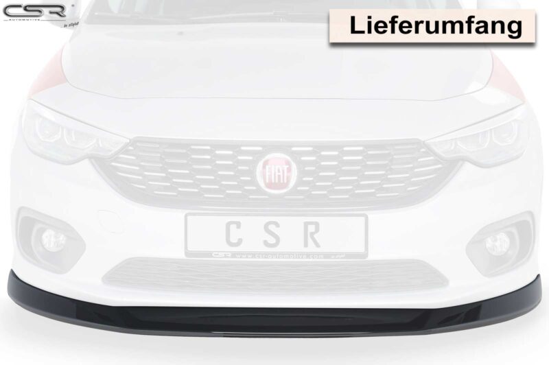 Lip delantero CSR Automotive para Fiat Tipo (Tipo 356) CSL344 Negro Mate 4